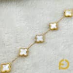 Single-Sided Vancleef Clover Bracelet - Stainless Steel Jewelry in Pakistan - Fostelle Single-Sided Vancleef Clover Bracelet - Stainless Steel Jewelry in Pakistan - Fostelle