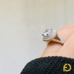 Aurora Zircon Ring - Stainless Steel Jewelry in Pakistan - Fostelle Aurora Zircon Ring - Stainless Steel Jewelry in Pakistan - Fostelle