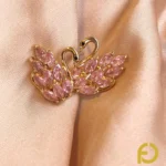 Swan Zircon Studs - Stainless Steel Jewelry in Pakistan - Fostelle Swan Zircon Studs - Stainless Steel Jewelry in Pakistan - Fostelle