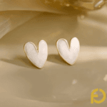 Heart Shaped Minimalist Studs - Stainless Steel Jewelry in Pakistan - Fostelle Heart Shaped Minimalist Studs - Stainless Steel Jewelry in Pakistan - Fostelle