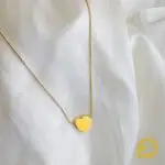 Heartfelt Gold Necklace - Stainless Steel Jewelry in Pakistan - Fostelle Heartfelt Gold Necklace - Stainless Steel Jewelry in Pakistan - Fostelle