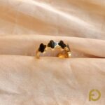 Van Cleef Band Ring - Stainless Steel Jewelry in Pakistan - Fostelle Van Cleef Band Ring - Stainless Steel Jewelry in Pakistan - Fostelle