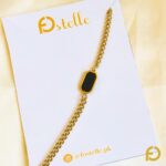 Luxe Onyx Bracelet - Stainless Steel Jewelry in Pakistan - Fostelle Luxe Onyx Bracelet - Stainless Steel Jewelry in Pakistan - Fostelle