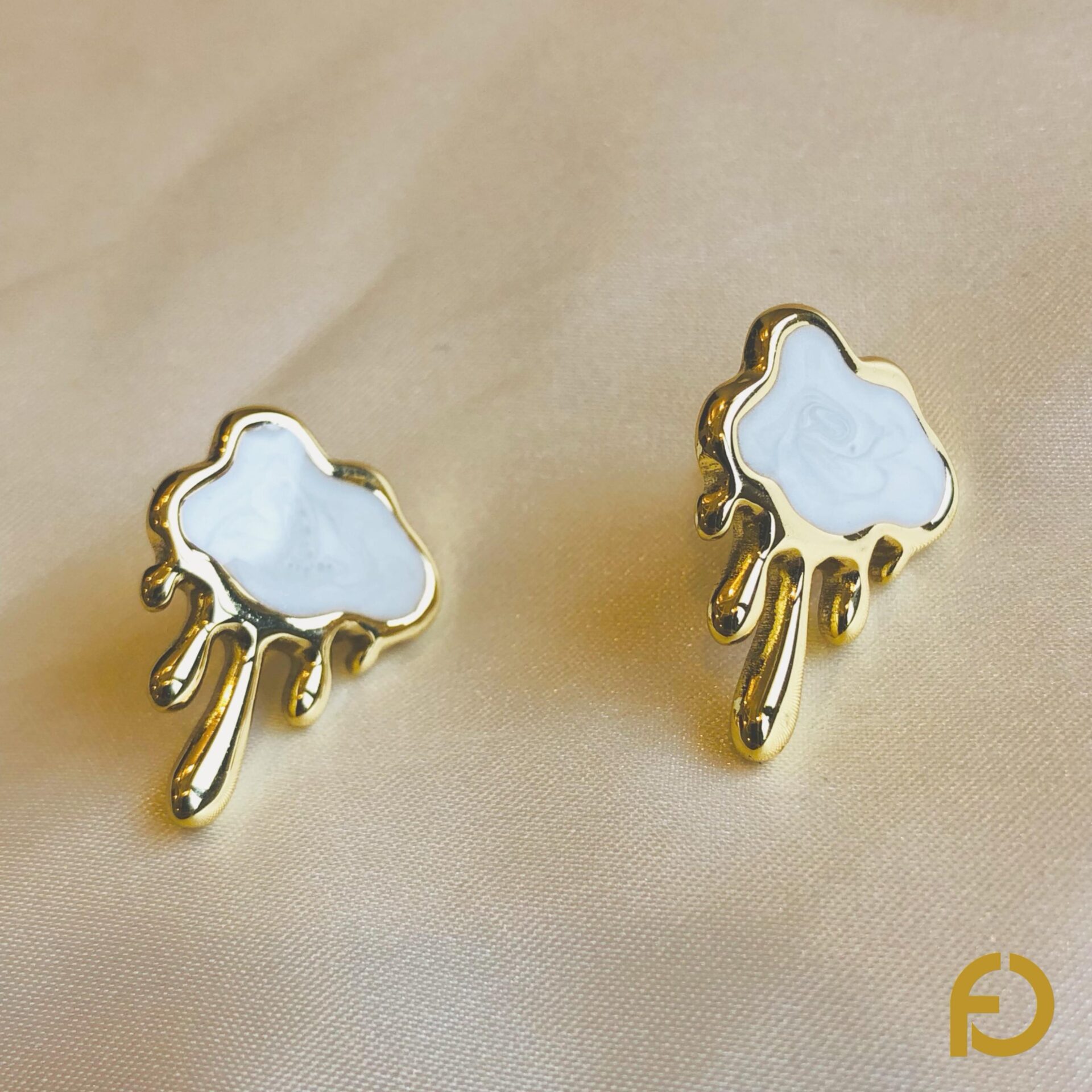 2025/04/1000120343.jpg Meltdown Studs - Stainless Steel Jewelry in Pakistan - Fostelle