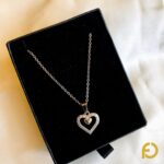Dazzle Heart Pendent - Stainless Steel Jewelry in Pakistan - Fostelle Dazzle Heart Pendent - Stainless Steel Jewelry in Pakistan - Fostelle