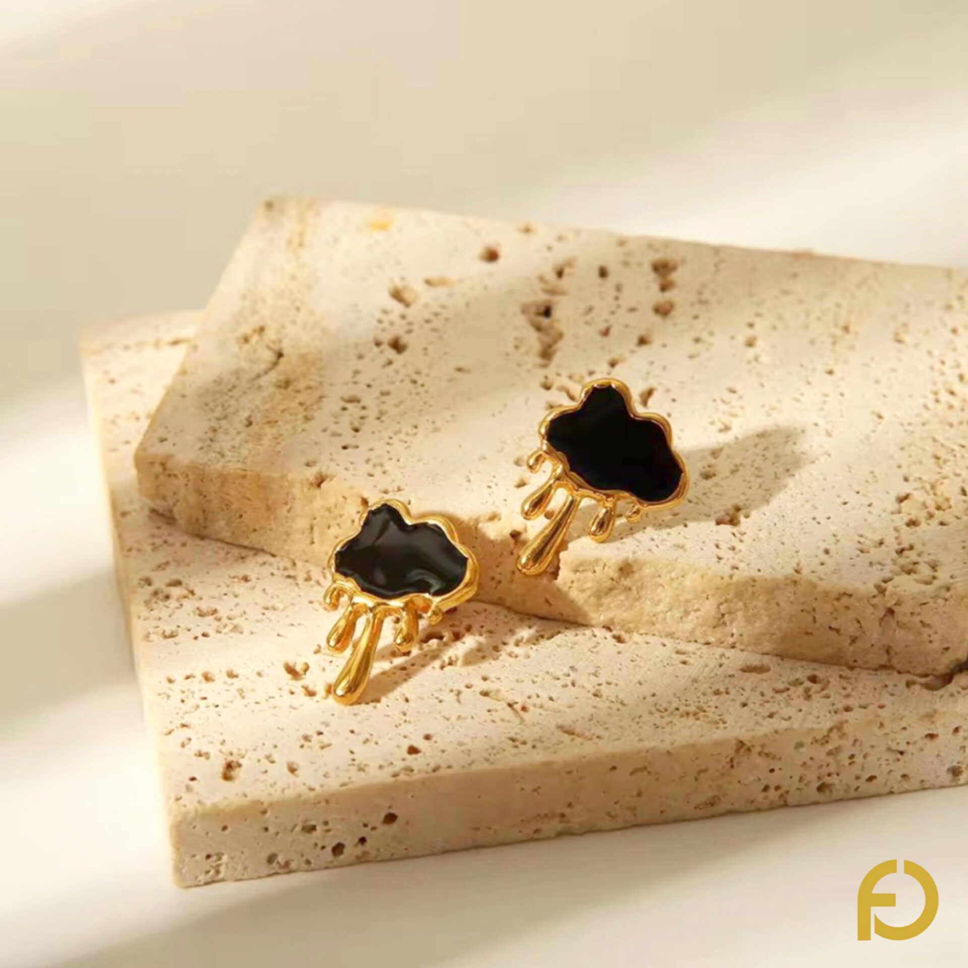 2025/04/1000120393.jpg Meltdown Studs - Stainless Steel Jewelry in Pakistan - Fostelle