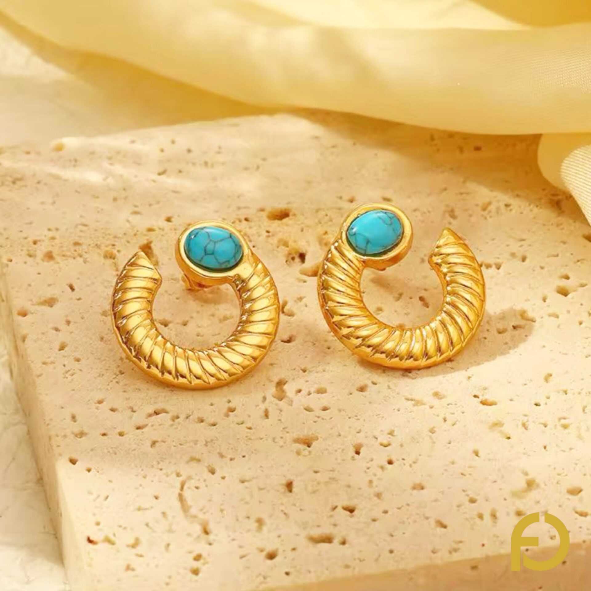 2025/04/1000128232.jpg Azure Studs - Stainless Steel Jewelry in Pakistan - Fostelle