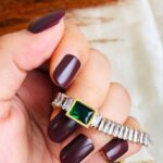 Emerald Tennis Bracelet - Stainless Steel Jewelry in Pakistan - Fostelle Emerald Tennis Bracelet - Stainless Steel Jewelry in Pakistan - Fostelle