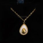 Avocado Charm Pendant - Stainless Steel Jewelry in Pakistan - Fostelle Avocado Charm Pendant - Stainless Steel Jewelry in Pakistan - Fostelle
